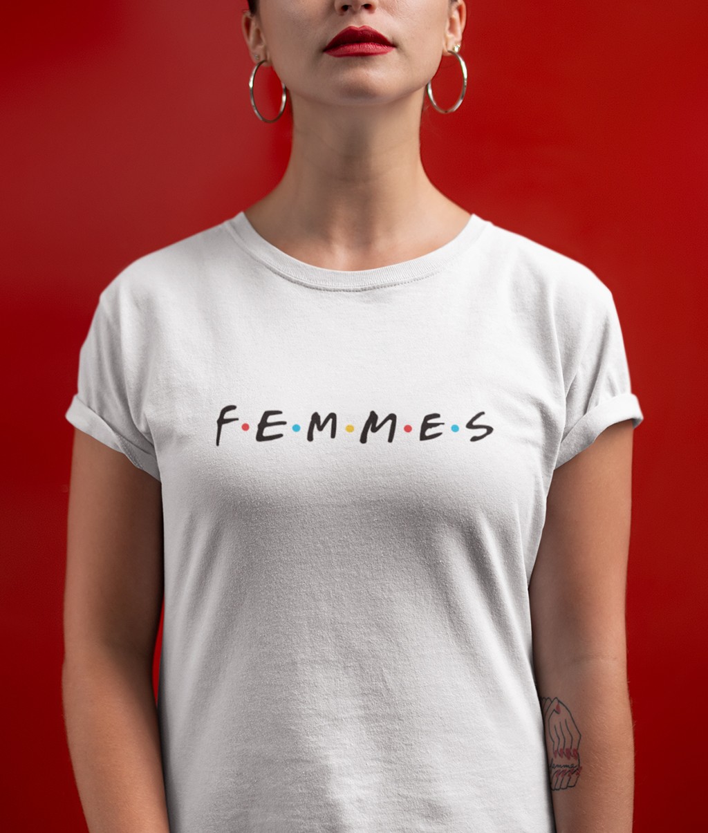 Femmes white tee